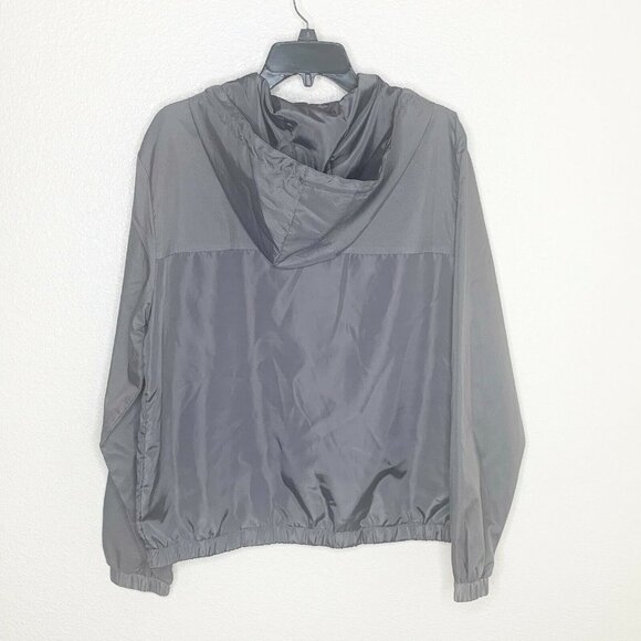 Sovereign Code NWT $98 Men's Charcoal Gray Hooded Windbreaker Jacket - Picture 6 of 6